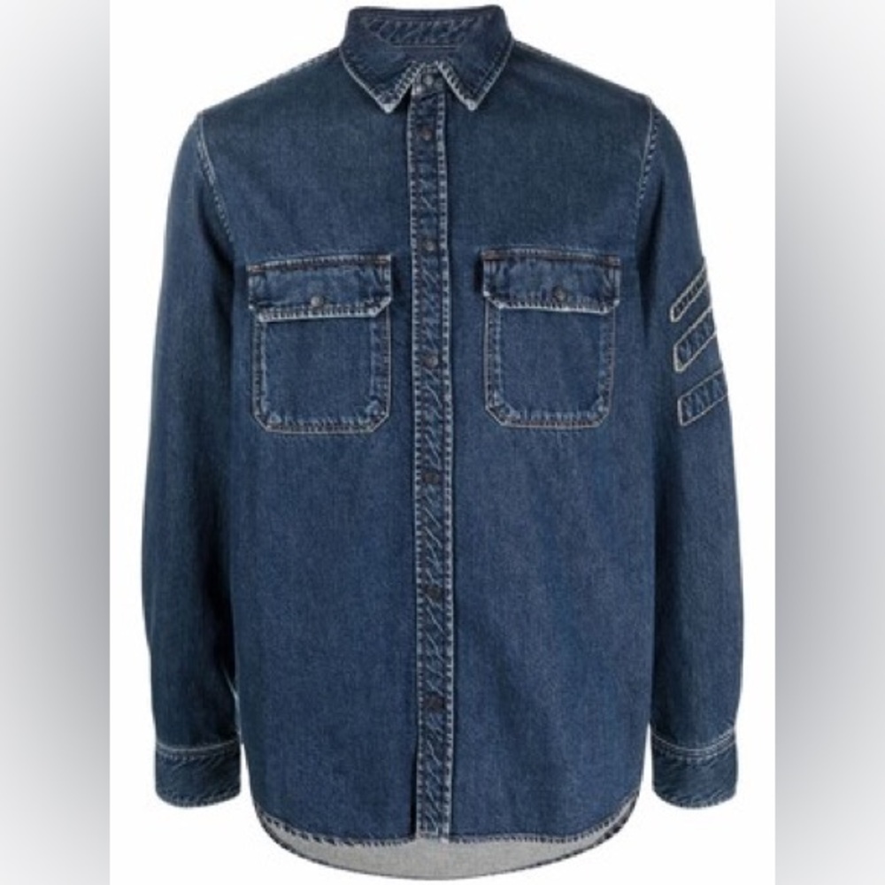 Zadig & Voltaire Blue Denim Shirt